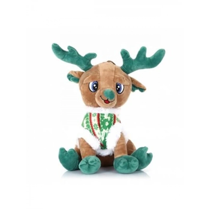 3E Grup - Selay 28 Cm Peluş Geyik Kahverengi 3444