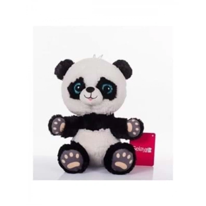 3E Grup - Selay 28 Cm Peluş Panda Karma 1012