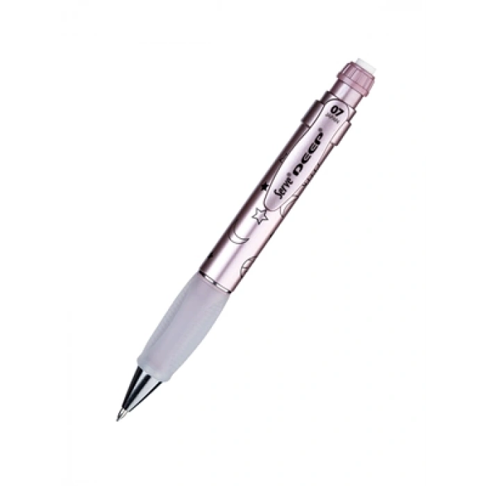 3E Grup - Serve Deep Uzay Seri 0.7mm Versatil Kalem Metalik Rose-sky Dmroze