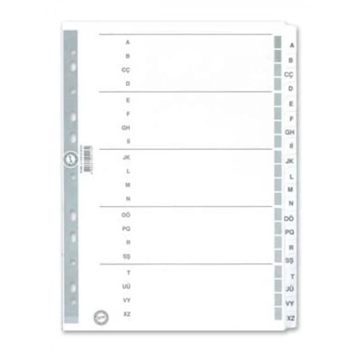 3E Grup - Serve Seperatör A-z Alfabetik Sv-5328