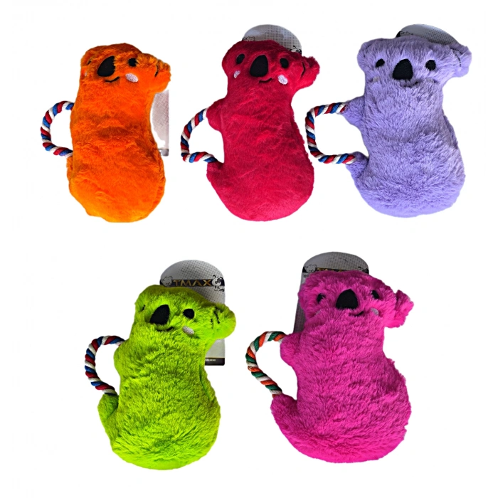 3E Grup - Sesli Peluş Kedi Köpek Oyuncağı 25 cm Çeşitli Renklerde