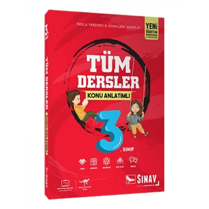 3E Grup - Sınav Yay.-3.sınıf Tüm Dersler Konu Anlatımlı 1819