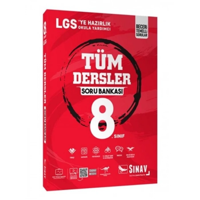 3E Grup - Sınav Yay.-8.sınıf Tüm Dersler Soru Bankası 1819