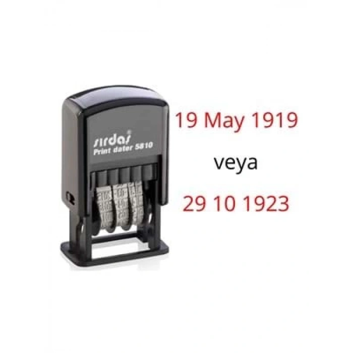 3E Grup - Sırdaş 5810 Tarih Kaşesi