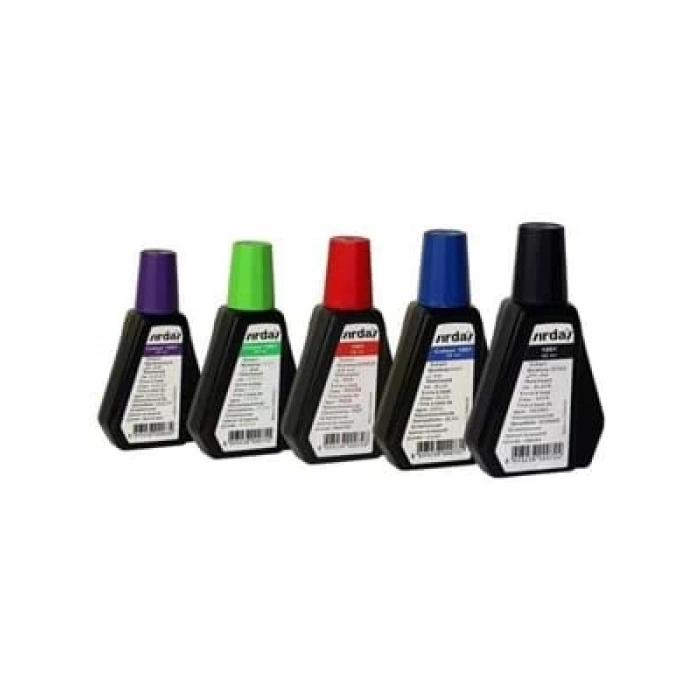 3E Grup - Sırdaş Istampa Mürekkebi 28 Ml Yeşil 1001