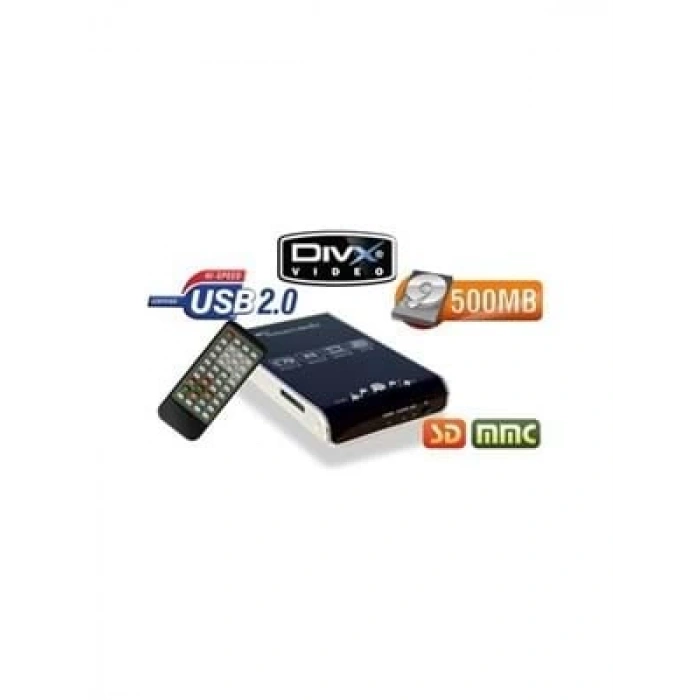 3E Grup - Smart Hg2008 500gb 2.5 Usb Media Player