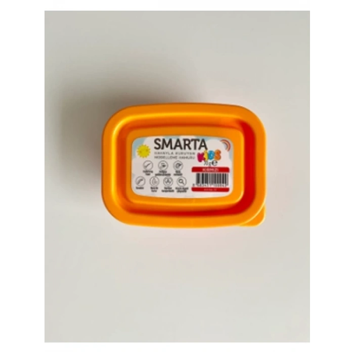 3E Grup - Smarta Kids 70 Gr Modelleme Hamuru Kırmızı 37