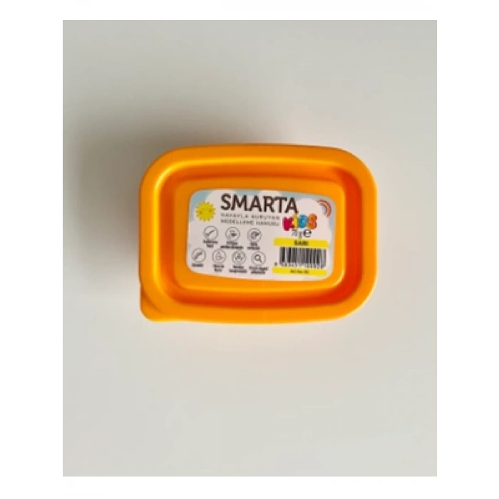 3E Grup - Smarta Kids 70 Gr Modelleme Hamuru Sarı 35