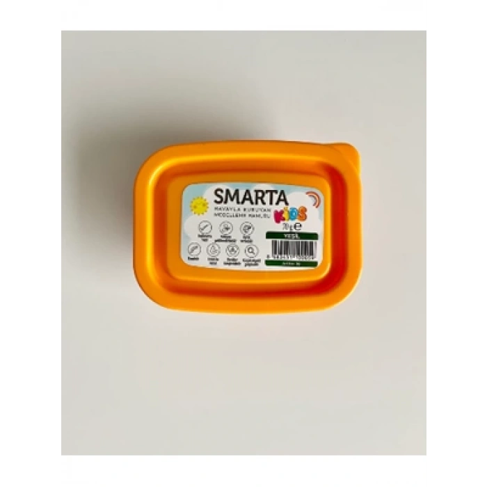 3E Grup - Smarta Kids 70 Gr Modelleme Hamuru Yeşil 38