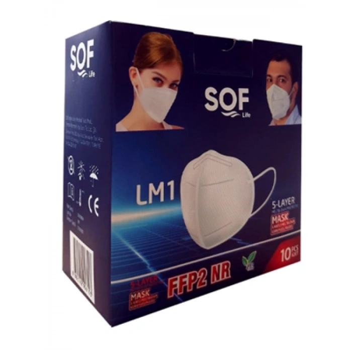 3E Grup - Sof Lıne N95 10 Lu Maske En14683+ac:2019