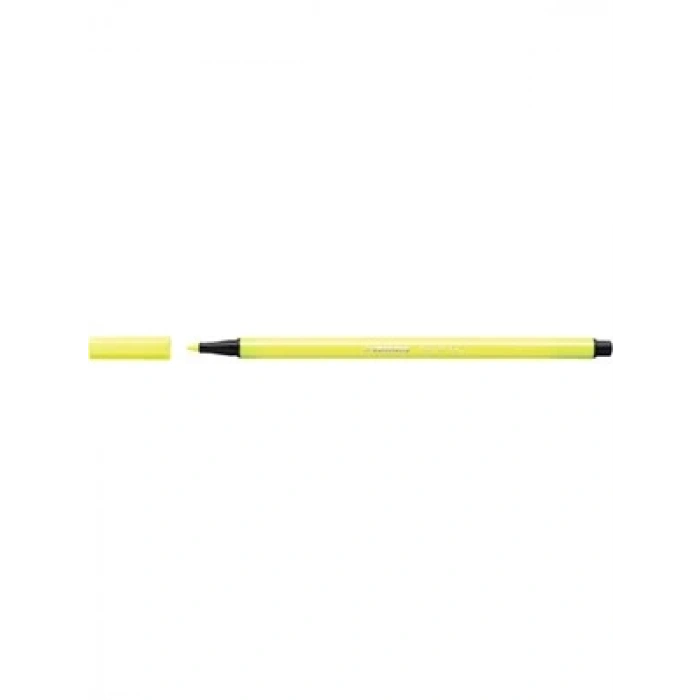 3E Grup - Stabilo Pen Keçeli Kalem 68/024 Floresan Sarı