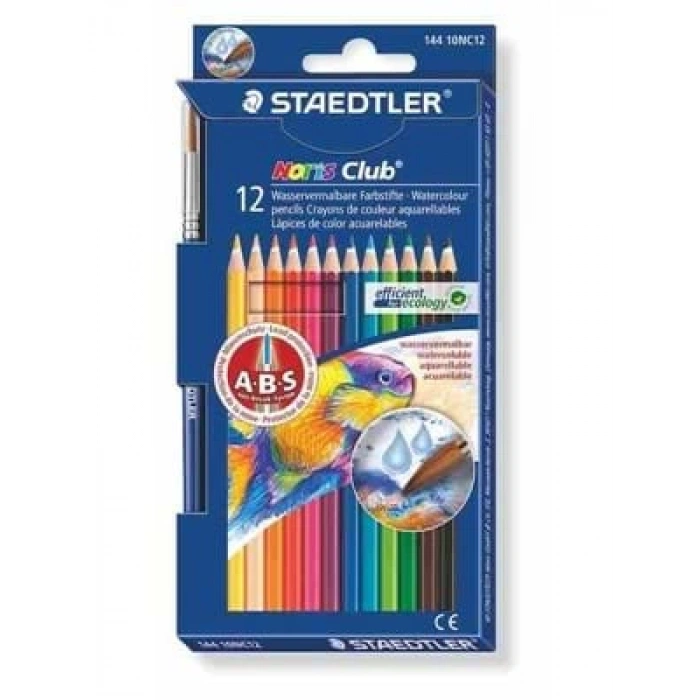 3E Grup - Staedtler Norıs Quarell Kuruboya Kalemi 12li 144 10nc12