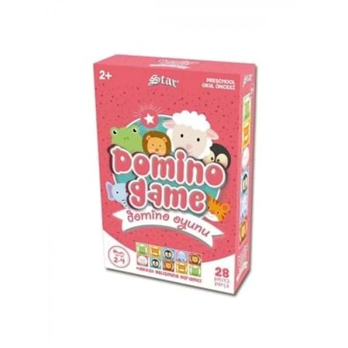 3E Grup - Star 28 Parça Domino Game 1060865