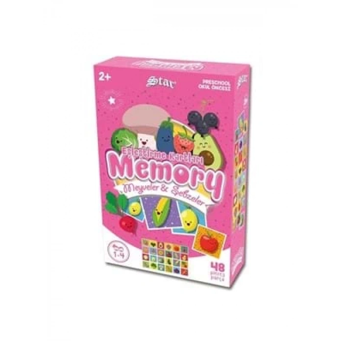 3E Grup - Star 48 Parça Meyveler ve Sebzeler 1061077