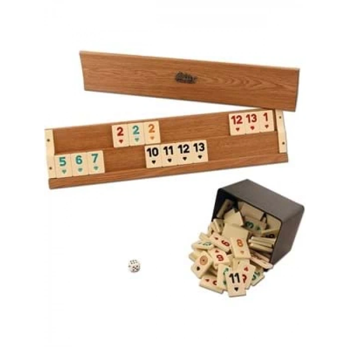 3E Grup - Star Deluxe Ahşap Okey Takımı 1010396