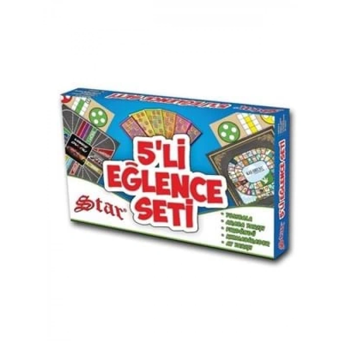 3E Grup - Star Eğlence Seti 5 Li 1060032