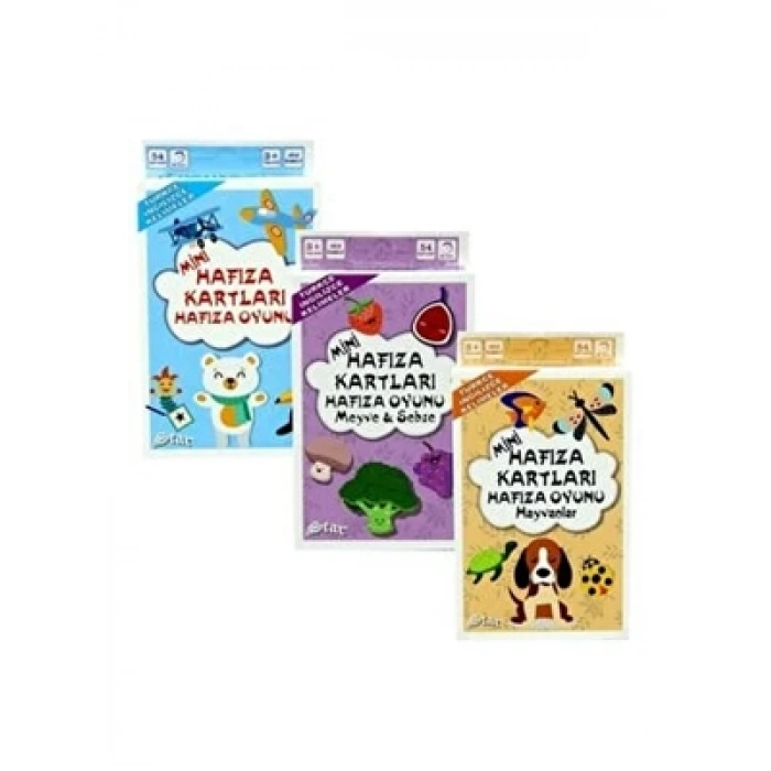 3E Grup - Star Mini Hafıza Oyun Kartları 1066430