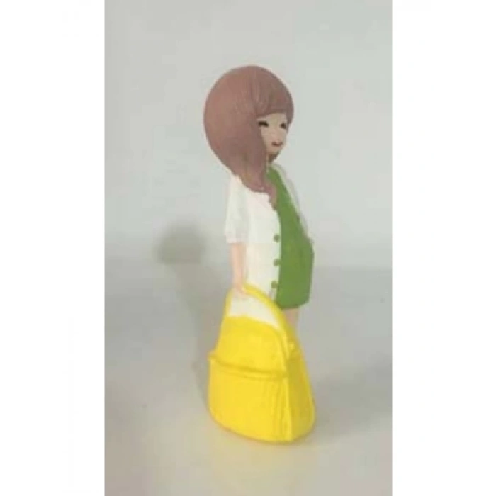 3E Grup - Sükseli Teraryum Objesi Bayan Figürü A491