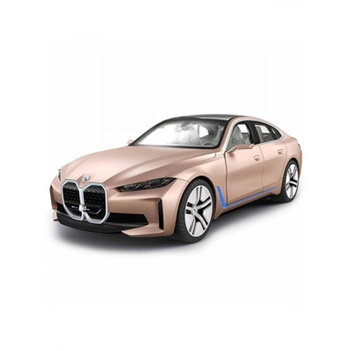 3E Grup - Sunman 1:14 Uzaktan Kumandalı Bmw İ4 Concept Araba Platin Gold S00098300