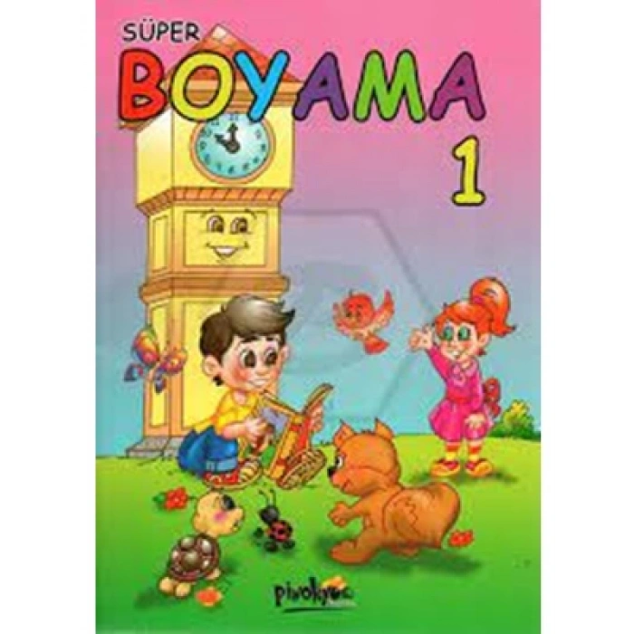 3E Grup - Süper Boyama - Pinokyo Yayınları