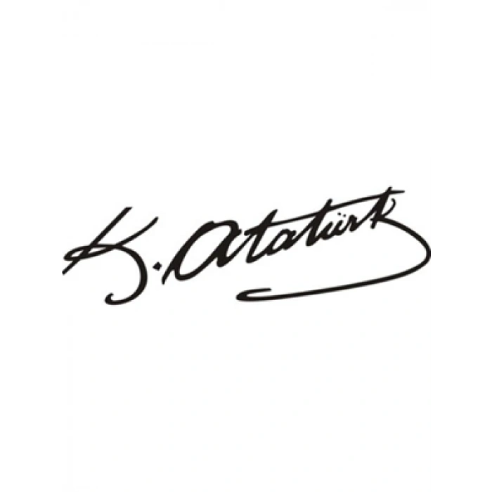 3E Grup - Svn Ata İmza Folyo Sticker No:1