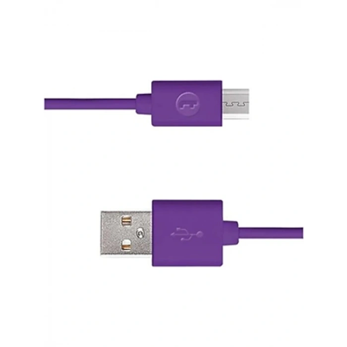 3E Grup - Taks 5dk33mr1 Micro Usb Şarj Kablosu Mor