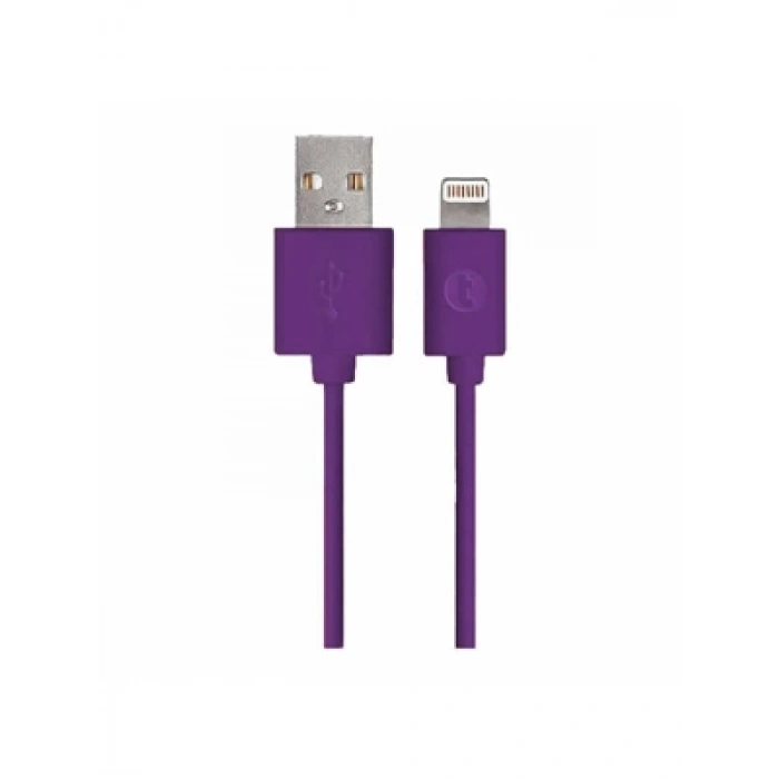 3E Grup - Taks 5dk34mr1 İphone Lightning Şarj Kablosu Mor