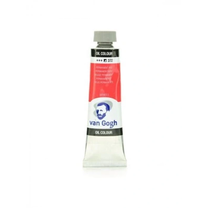 3E Grup - Talens Van Gogh 40 Ml Yağlı Boya Permanent Red 372