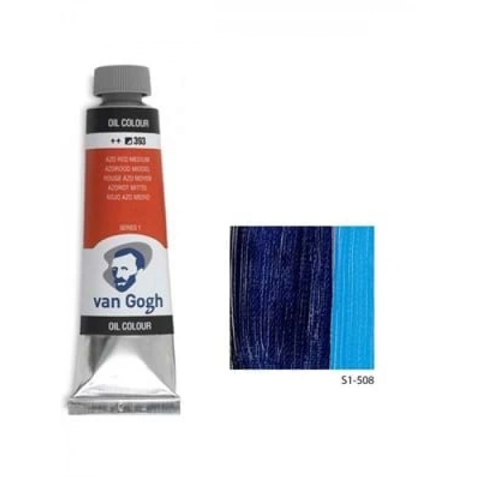 3E Grup - Talens Van Gogh 40 Ml Yağlı Boya Prussian Blue 508
