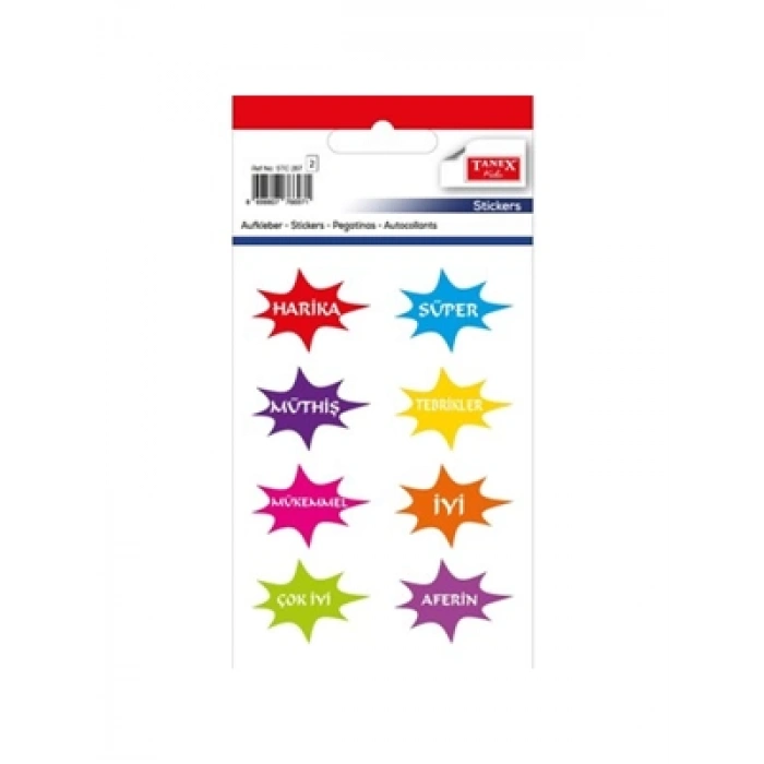 3E Grup - Tanex Sticker Stc-207