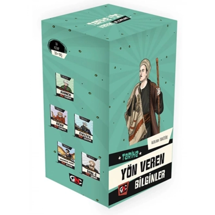 3E Grup - Tarihe Yön Veren Bilginler 10 Kitap (10 Yaş ve Üzeri) - Genç Nesil Yayınları