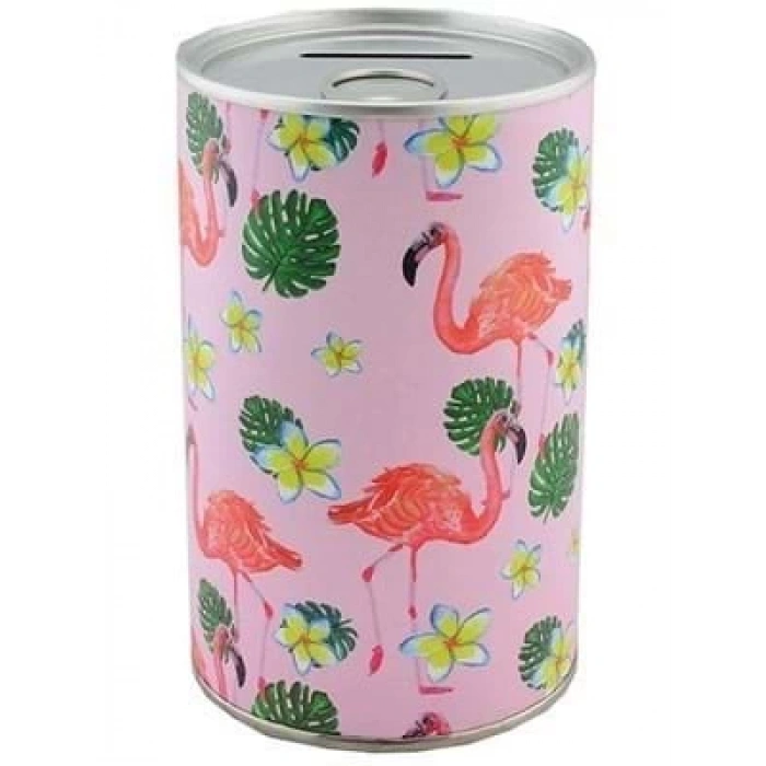 3E Grup - Taros Unıck Color Küçük Boy Kons.trop.flamingo Küme Kumbara 3280