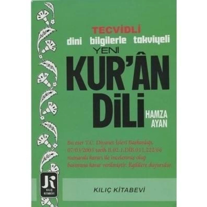 3E Grup - Tecvidli Dini Bilgilerle Kuran Dili-kılıç Yayınları