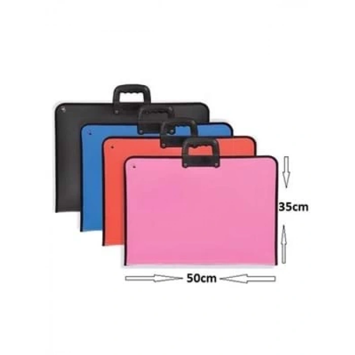 3E Grup - Ticon 35x50 Cm Çarpı Desenli Proje Çantası 328550