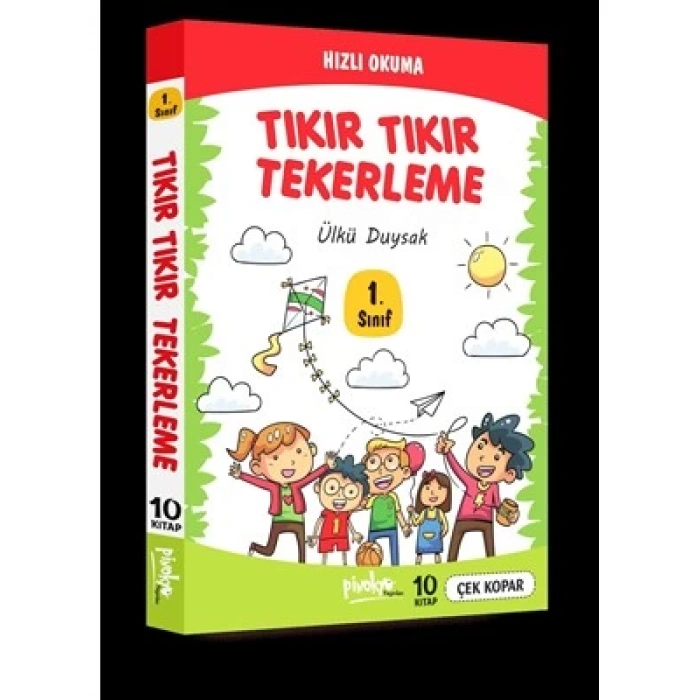 3E Grup - Tıkır Tıkır Tekerleme 1. Sınıf 10 Kitap - Pinokyo Yayınları
