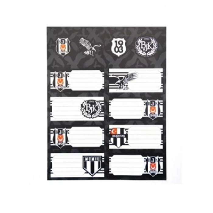 3E Grup - Timon Beşiktaş Okul Etiketi 3 Lü 463641