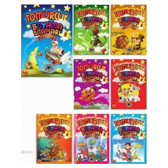 3E Grup - Tomurcuk Boyama - Karatay Yayınları