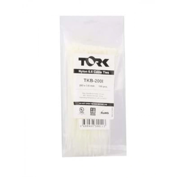 3E Grup - Tork 203x3.66 Mm Kablo Bağı Tkb-200ı 100lü