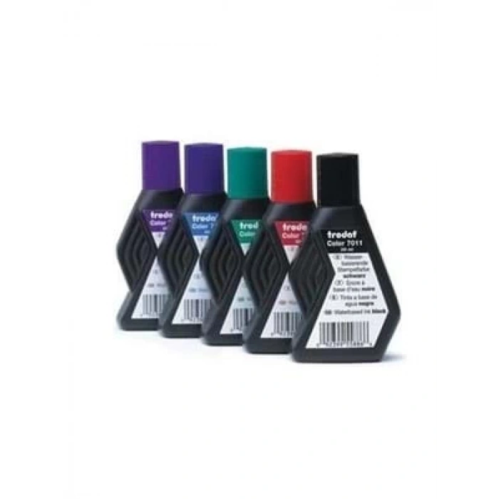 3E Grup - Trodat Istampa Mürekkebi 28 Ml Mavi 7011