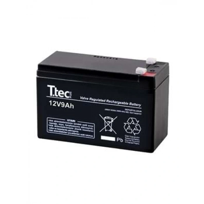 3E Grup - Ttec 12v 9ah Bakımsız Kuru Akü 22801