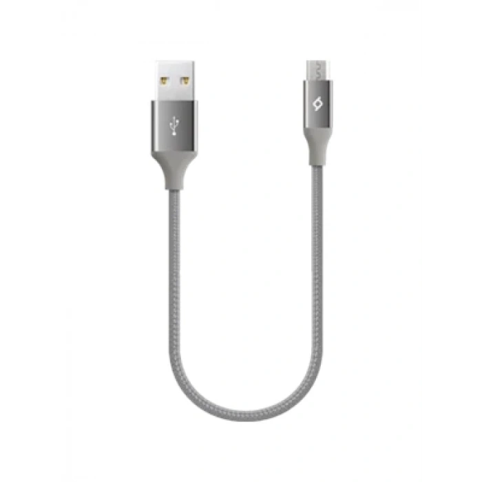 3E Grup - Ttec 2dk25ug Mini 30 Cm Usb To Micro Usb Kablo Uzay Grisi