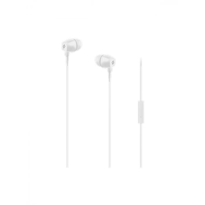 3E Grup - Ttec 2kmm13b Pop Mikrofonlu Kulakiçi Kulaklık 3.5 Mm Beyaz