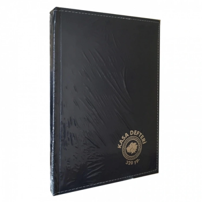 3E Grup - Turkuaz 17x33 Kasa Defteri 320yp