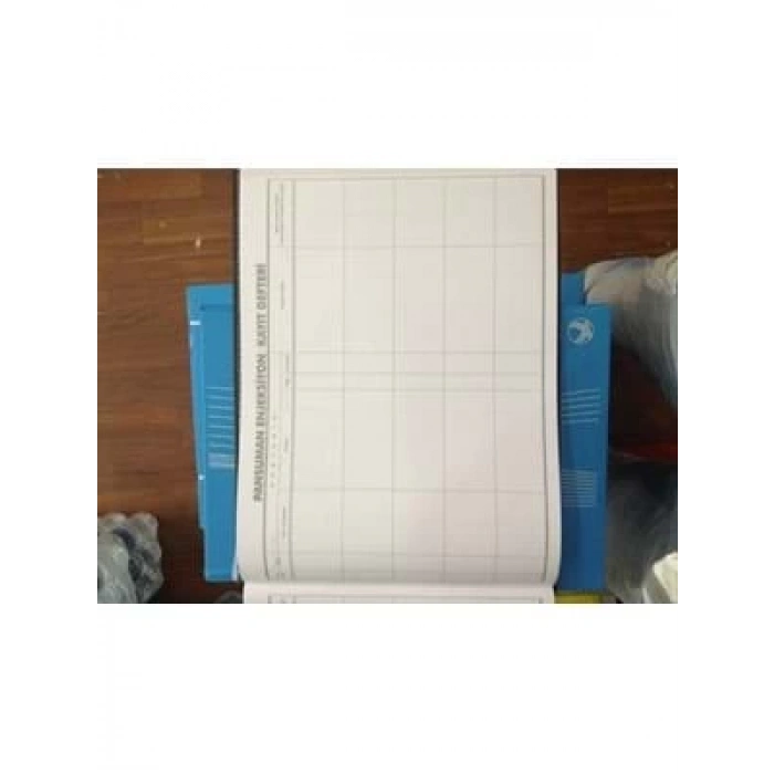 3E Grup - Turkuaz Pansuman Enjeksiyon Kayıt Defteri 100yp