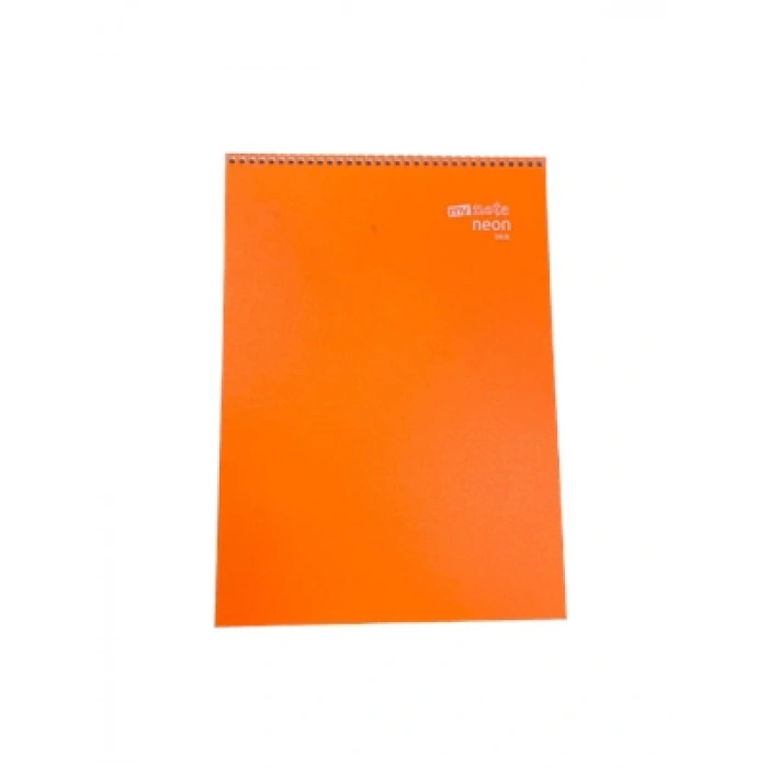 3E Grup - Umur My Note A4 Spiralli Pp Neon Kapak Bloknot Çizgili 80 Yp