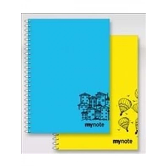 3E Grup - Umur Mynote A4 Pp Kapak Spiralli Defter Çizgili 120 Yp 34120-ç