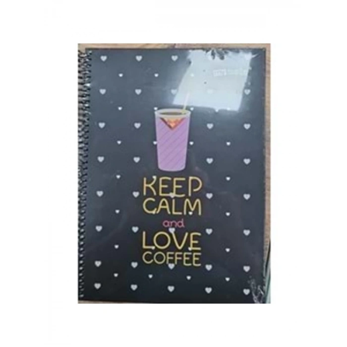 3E Grup - Umur Mynote Coffee 18.5x25.5 Cm Sert Kapak Spiralli Defter Kareli 100 Yp Coffee-100-k