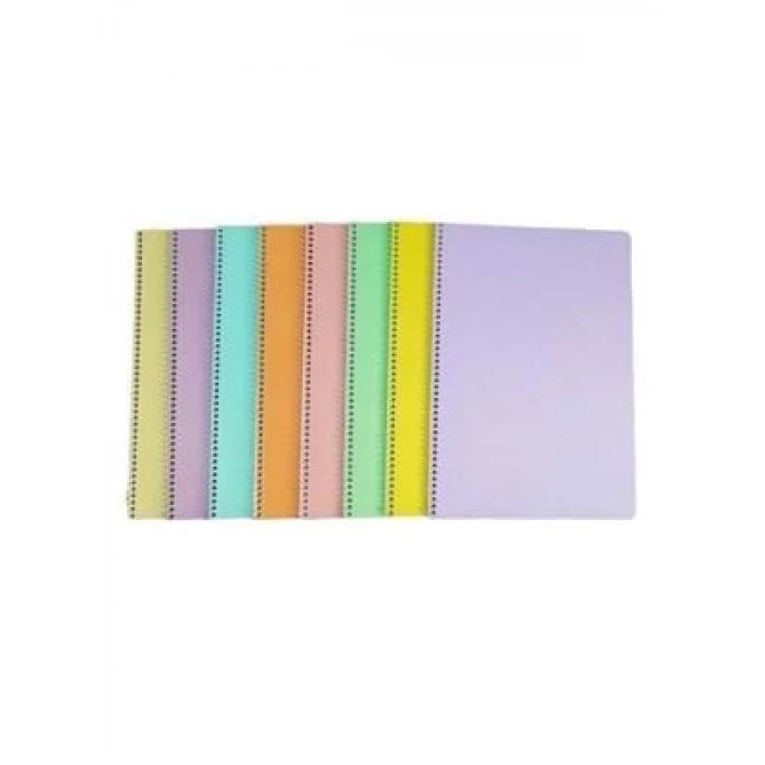 3E Grup - Umur Mynote Flex Neon A4 Pp Kapak Spiralli Defter Kareli 96 Yp Mfxne-a496-k