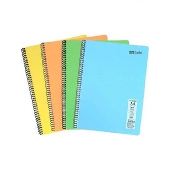 3E Grup - Umur Mynote Flex Pastel A4 Pp Kapak Spiralli Defter Çizgili 140 Yp Mfxpa-a4140-ç