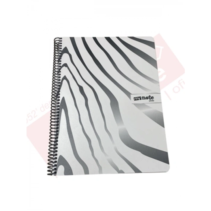 3E Grup - Umur Mynote Flex White A4 Pp Kapak Spiralli Defter Çizgili 100 Yp Myn-fw-a4-100ç